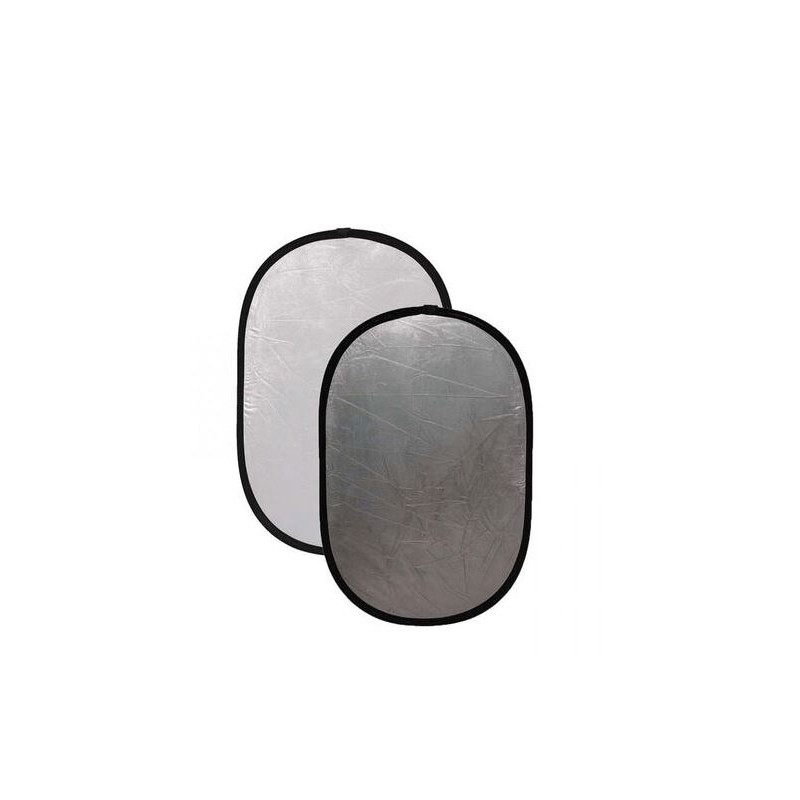 Reflector white silver 60x90cm