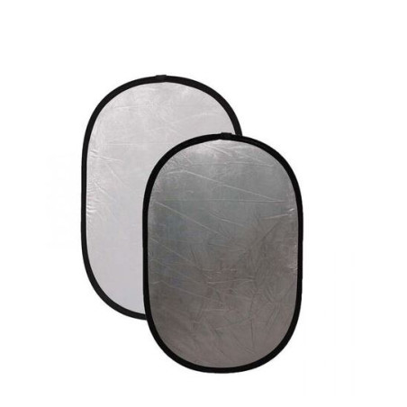 Reflector white silver 60x90cm