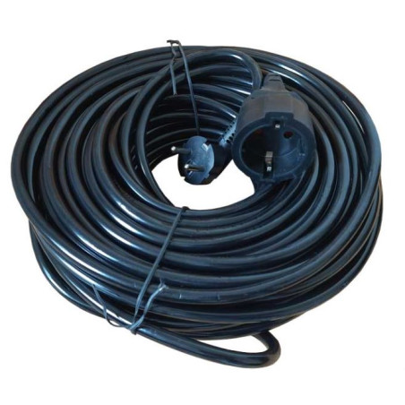 Europe Extension cord single 220V black 10m